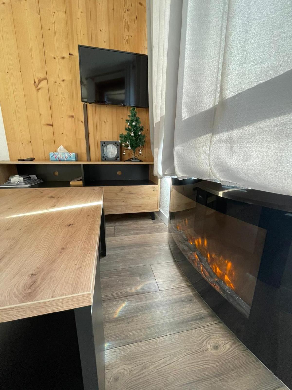 Studio Cabine Cosy A 5Min A Pieds Des Pistes Et Du Centre Ville Les Gets Exterior foto
